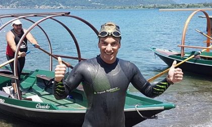 Como Nuoto dal 22 giugno Giorgio Riva farà il giro del lago