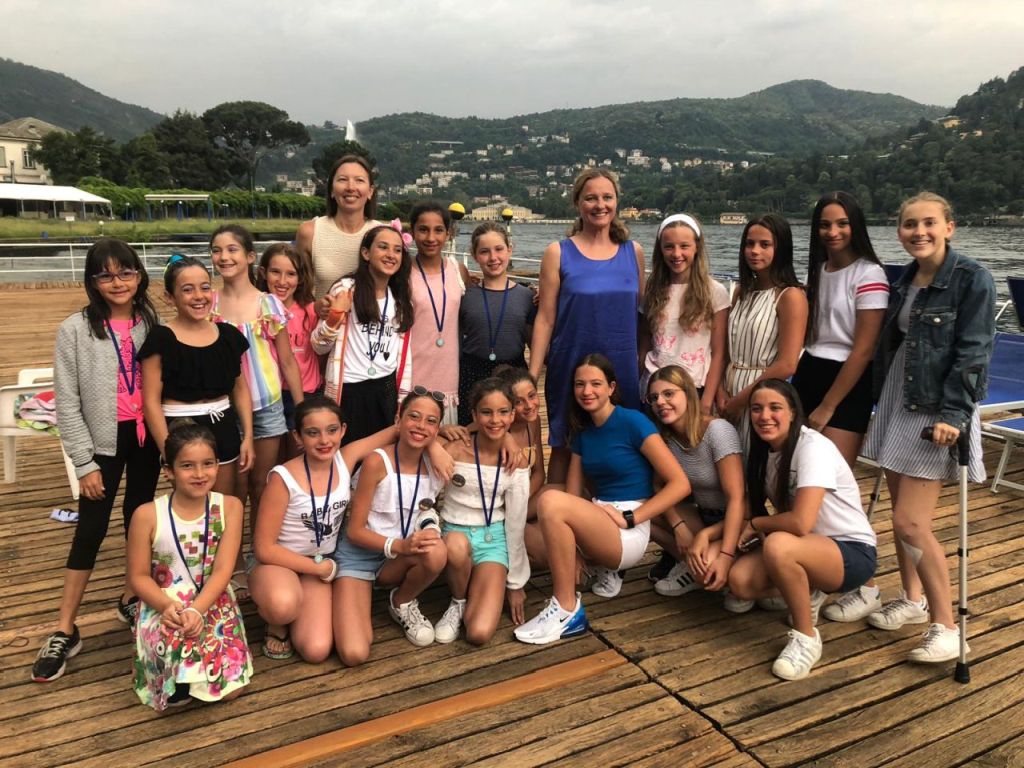 Como nuoto festa sincro