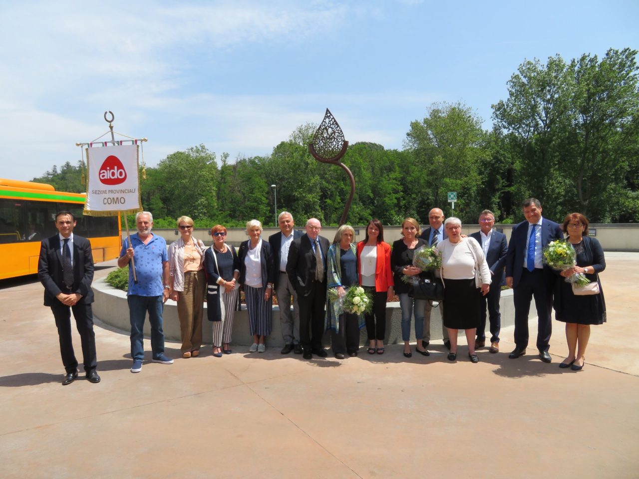 All’ospedale Sant’Anna sboccia il Giardino dei Donatori