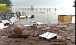 Lido di Novate devastato dall'acqua VIDEO ESCLUSIVI