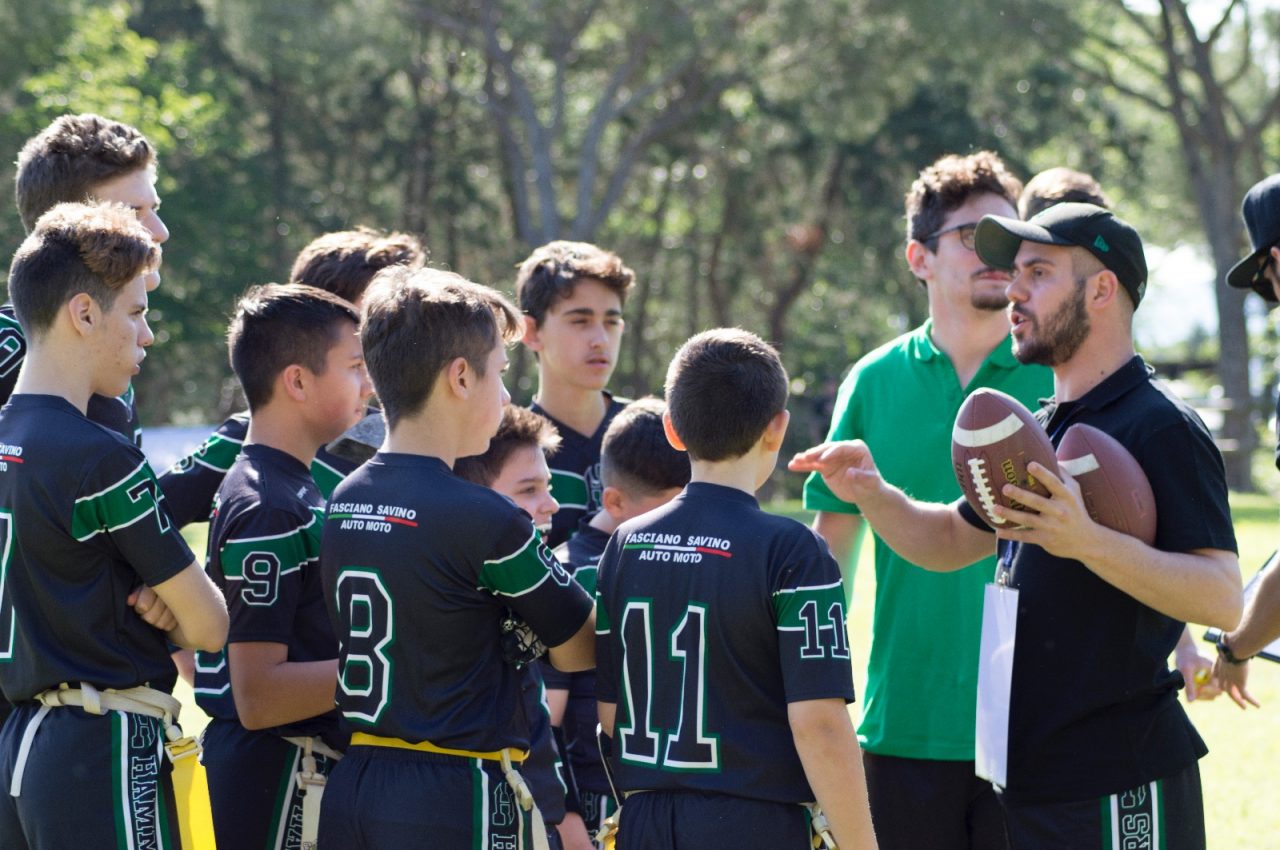 Achille e Paolo i gemelli campioni di flag football