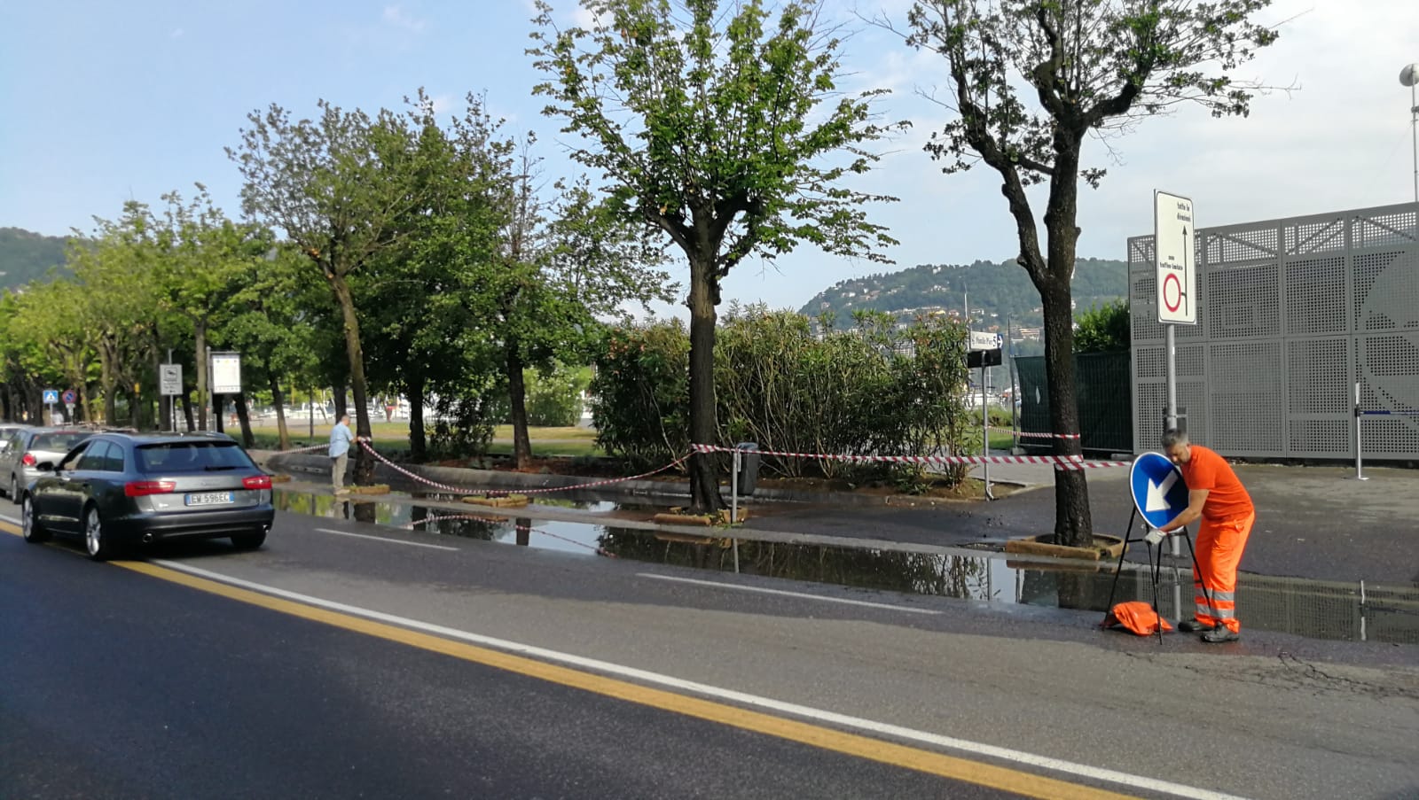 lago di como esonda