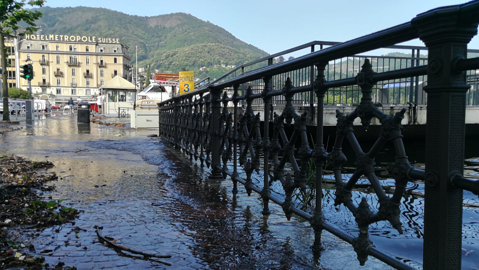 lago di como esonda