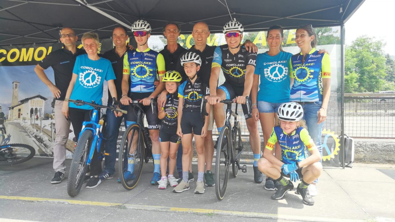La staffetta del Lago di Como in mountain bike: 3mila km e 6 giorni per aiutare Fabio