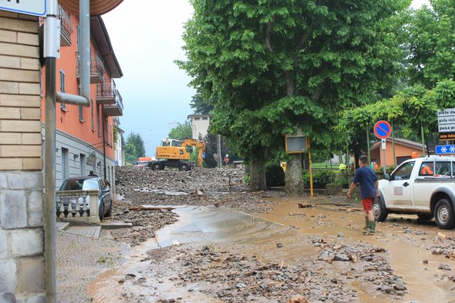 Emergenza maltempo anche nel Lecchese: sfollati sul Lago e in Valle