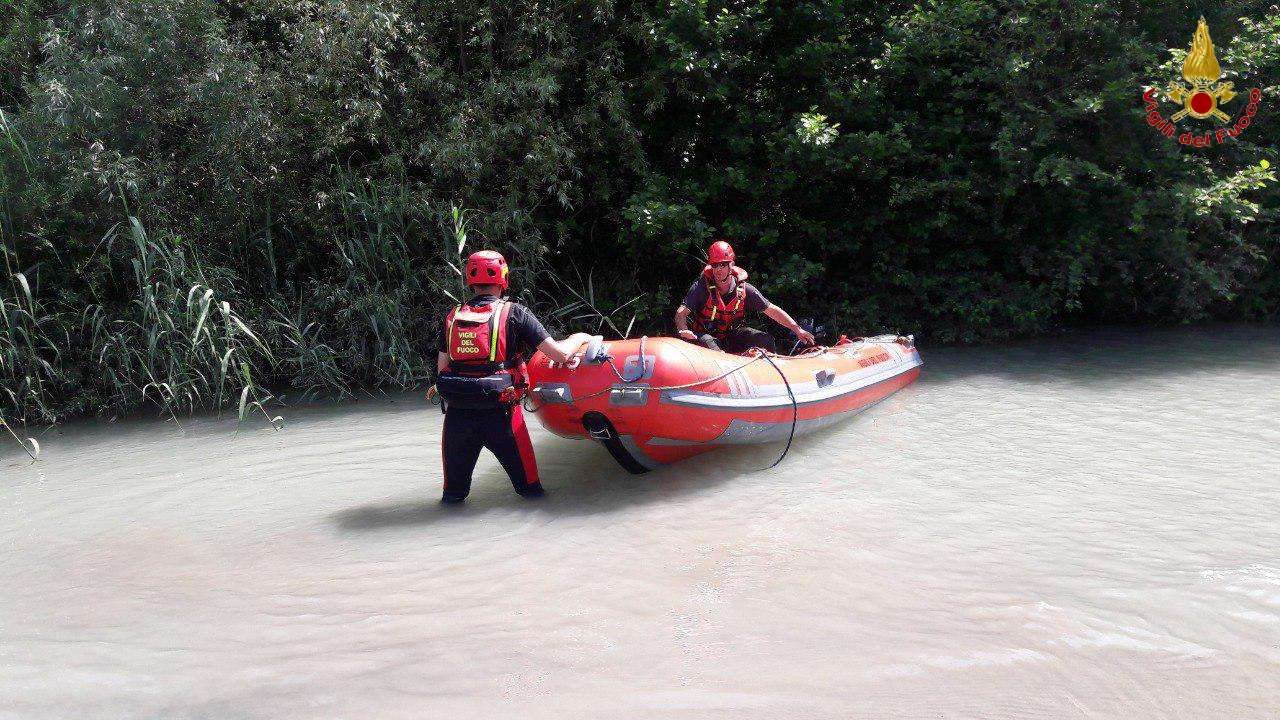Continuano le ricerche per il disperso nell’Adda
