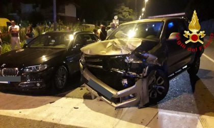Ferita gravemente e incastrata nell'auto sulla statale dei Giovi