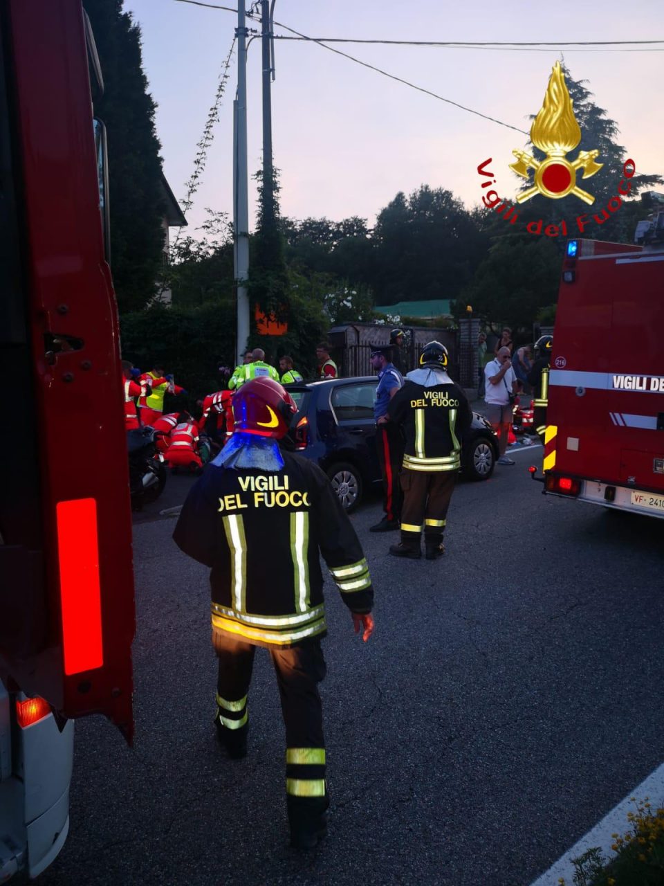Grave incidente, feriti due motociclisti
