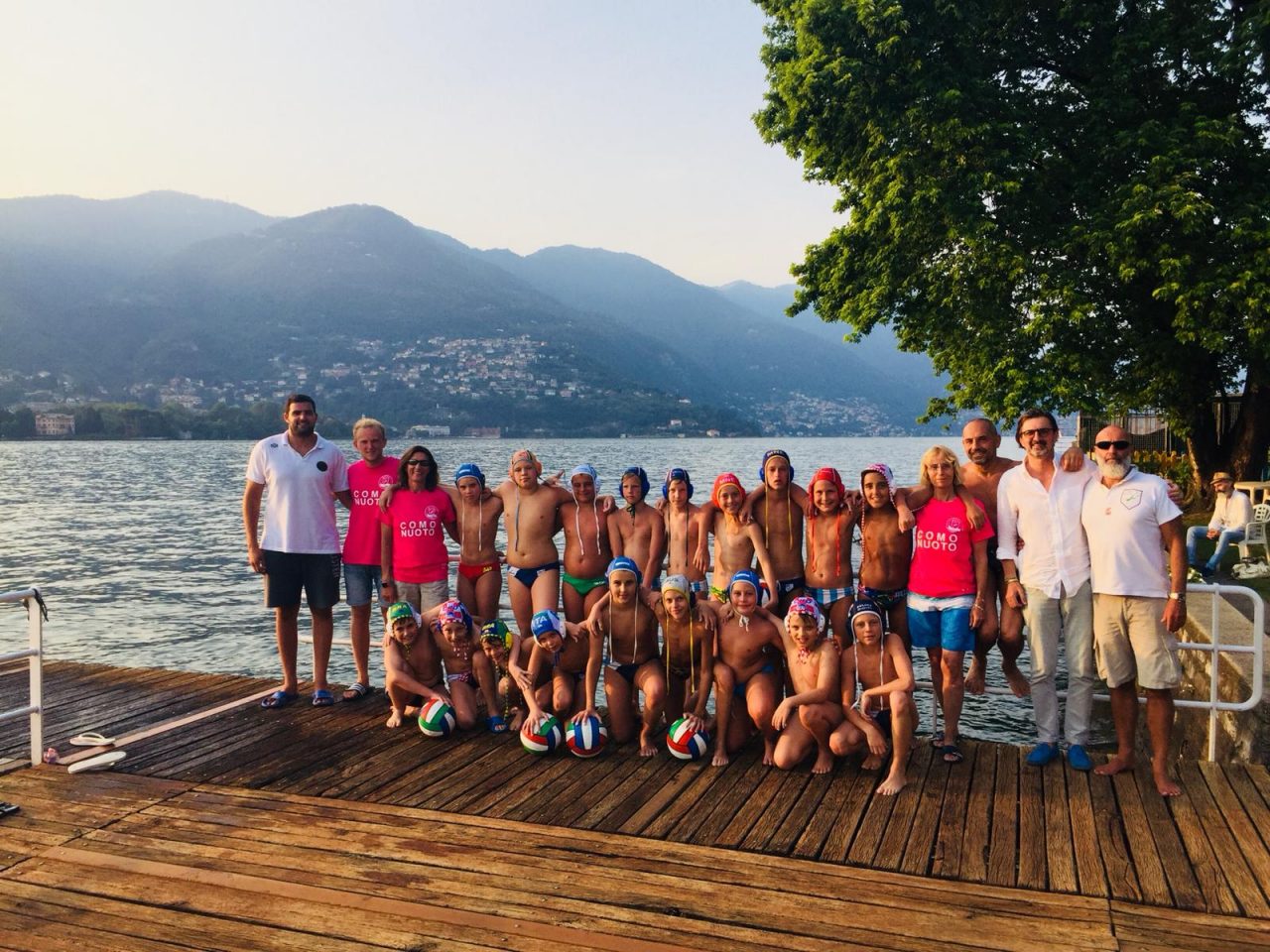 Como Nuoto giovani leve allenate dal coach magiaro Szedlmayer