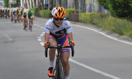 Greta Marturano di corsa al Giro Rosa
