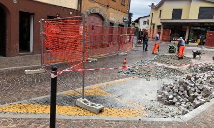 Senso unico al contrario per evitare i disagi del cantiere FOTO e VIDEO