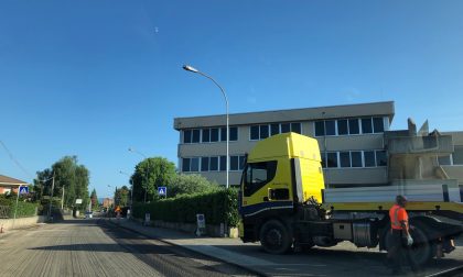 Strade chiuse al traffico a causa dei lavori di asfaltatura
