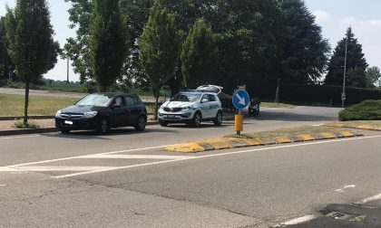 Incidente a Bregnano sulla Sp32 FOTO