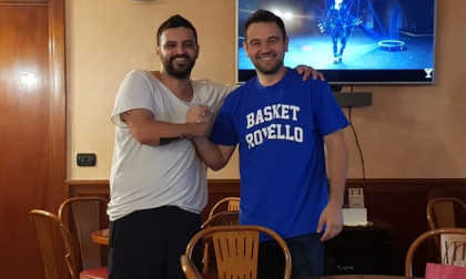 Basket C Gold Matteo Bonassi nuoco coach di Rovello