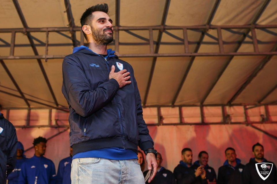Pallacanestro Cantù saluta Salvatore Parrillo
