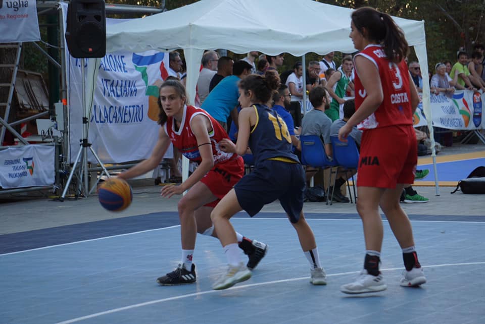 Basket femminile Sofia Frustaci argento alle finali del 3contro3 Under18