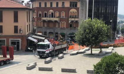 Iniziano i lavori chiusa piazza Garibaldi a Cantù