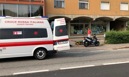 Incidente a Olgiate paura per un giovane FOTO