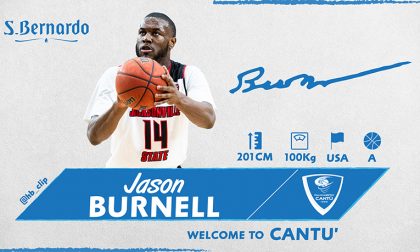 Pallacanestro Cantù arriva Jason Burnell