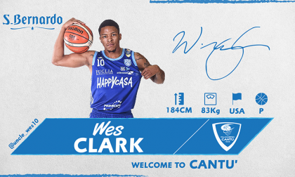 Pallacanestro Cantù arriva Wes Clark 