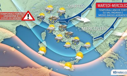 Da martedì stop al grande caldo PREVISIONI METEO