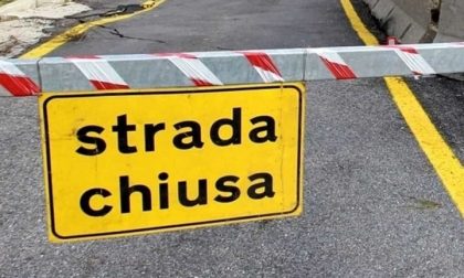Strada parzialmente allagata: chiusa la Sp 639
