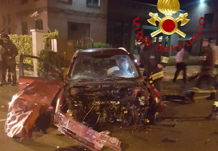 Quattro incidenti nel Comasco SIRENE DI NOTTE