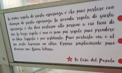A Pola le cabine del telefono accolgono il book sharing
