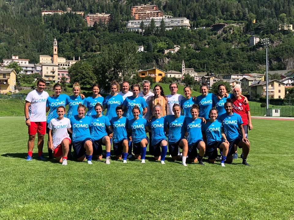 Acf Como 2000 sabato 31 agosto le lariane sfidano a Cantù il Milan