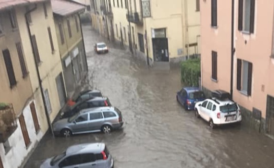 Grandinata, vento e pioggia: interviene la Protezione civile