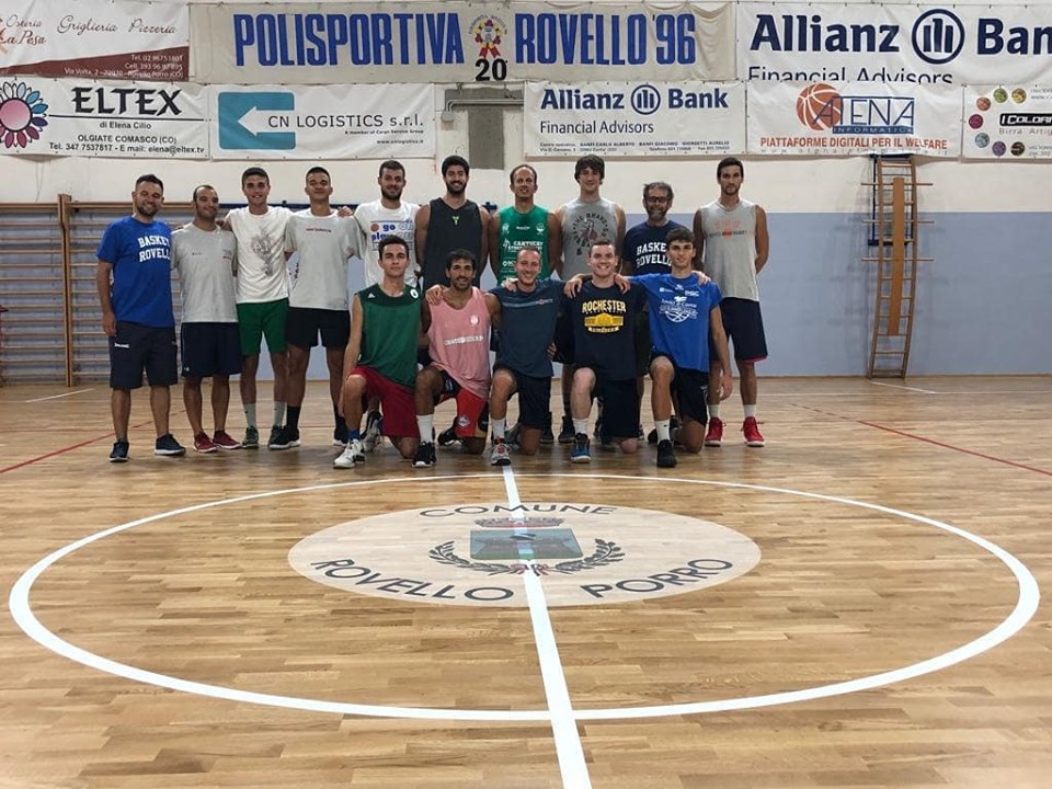 Basket C Gold la matricola Rovello apripista