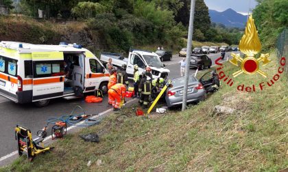 Incidente a Lurago, c'è un ferito gravissimo FOTO