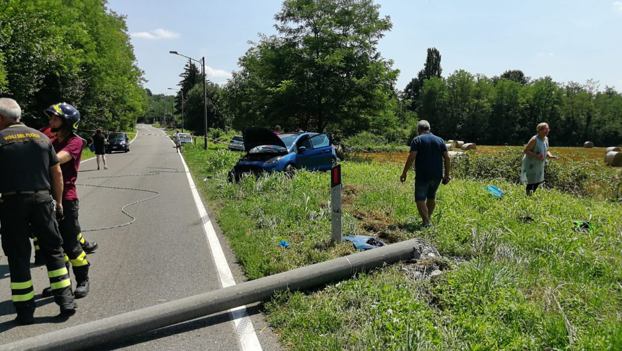 Incidente a Bulgorello: arriva l’elisoccorso FOTO E VIDEO