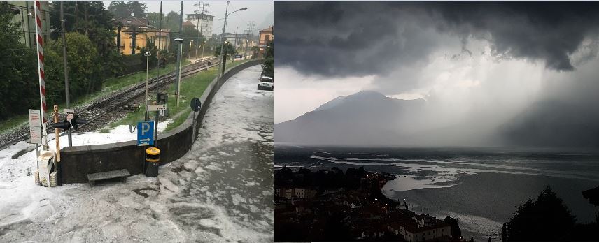 Ancora una notte di delirio: bomba d’acqua e tempesta sul Lecchese FOTO