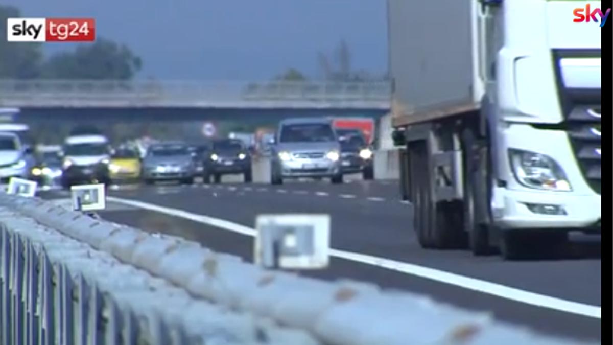 Lavori sull’autostrada A9: le prossime chiusure notturne