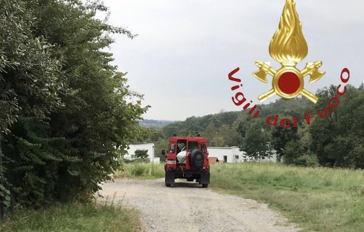 Cadavere recuperato in un bosco a Montano Lucino
