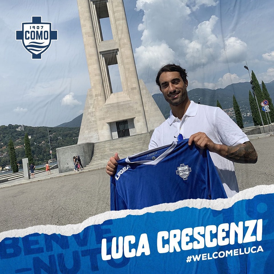 Como calcio, Luca Crescenzi ha prolungato in azzurro fino al 2022