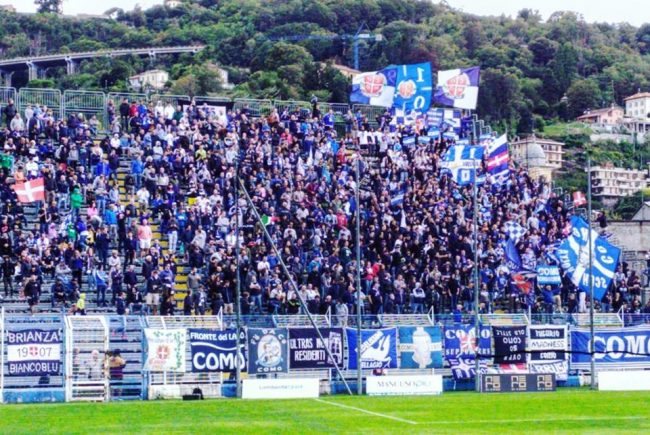 Como calcio tifosi