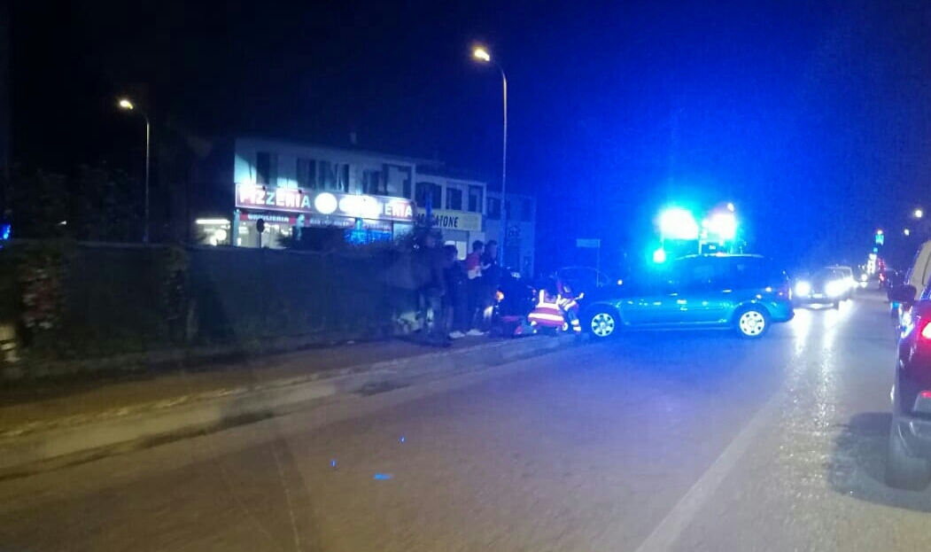 Incidente Cermenate con due feriti giovani SIRENE DI NOTTE
