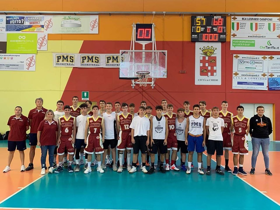 Basket giovanile doppia vittoria de Le Bocce a Chieri
