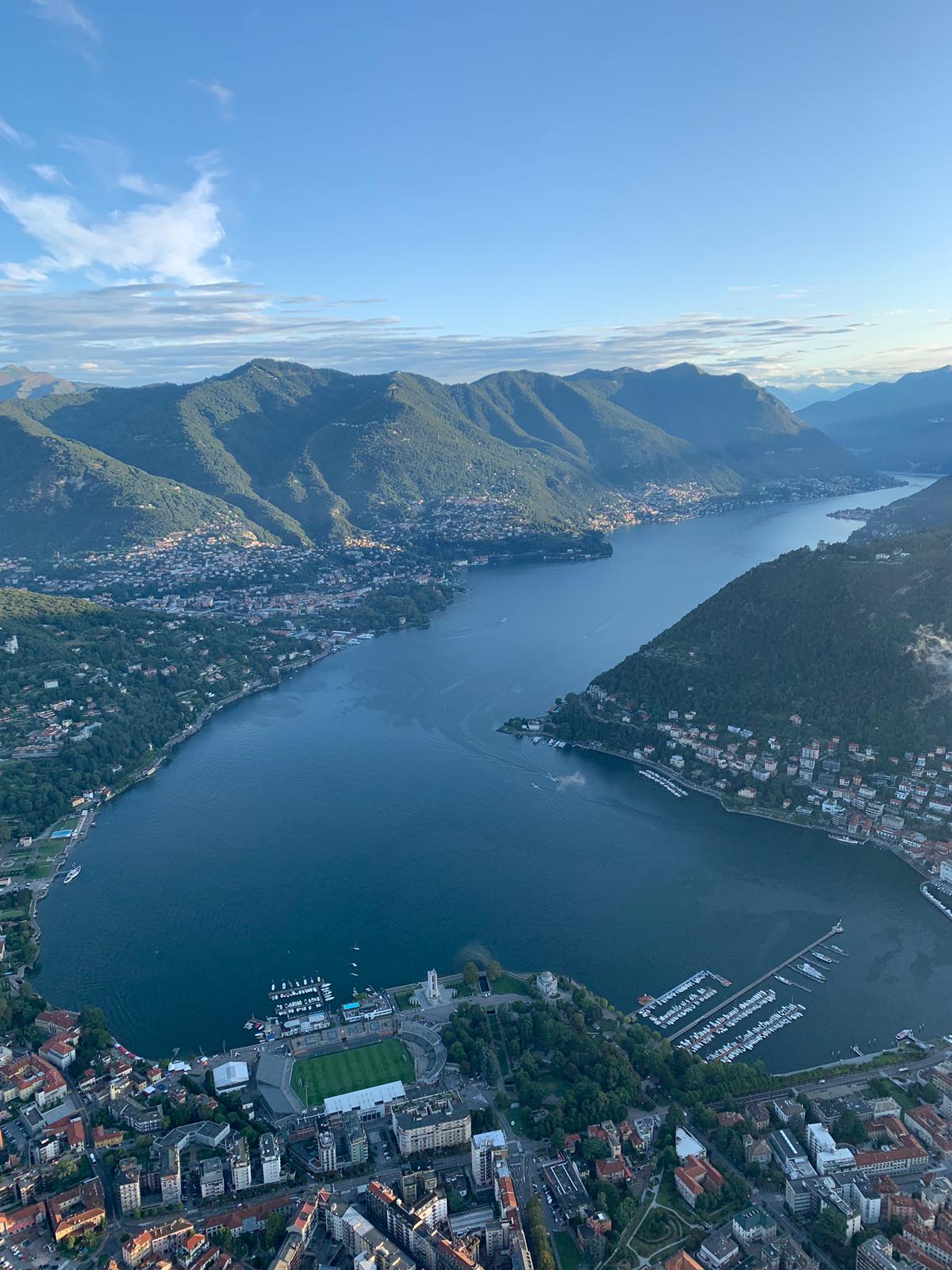 como panoramica, mongolfiera