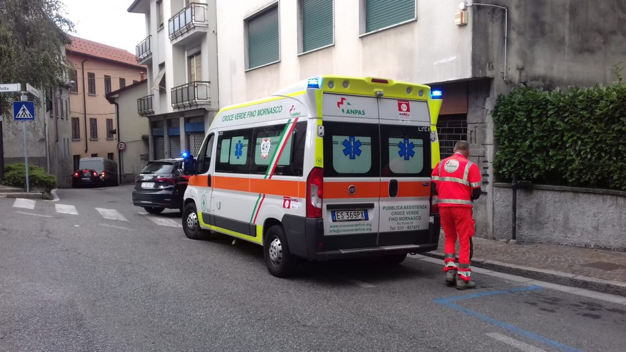 Pedone investito a Cantù