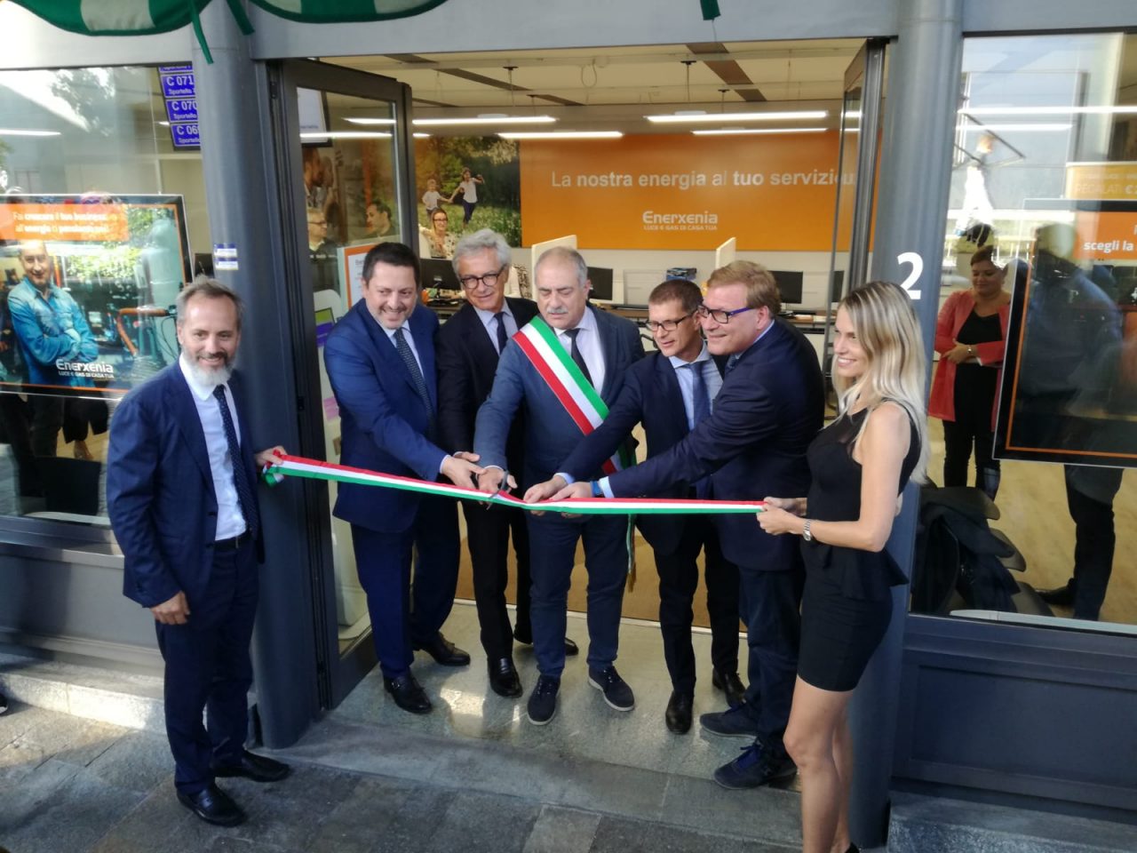 Inaugurato il nuovo ufficio di Enerxenia a Como FOTO