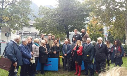 Inaugurato (sotto la pioggia) il parco inclusivo di viale Varese FOTO