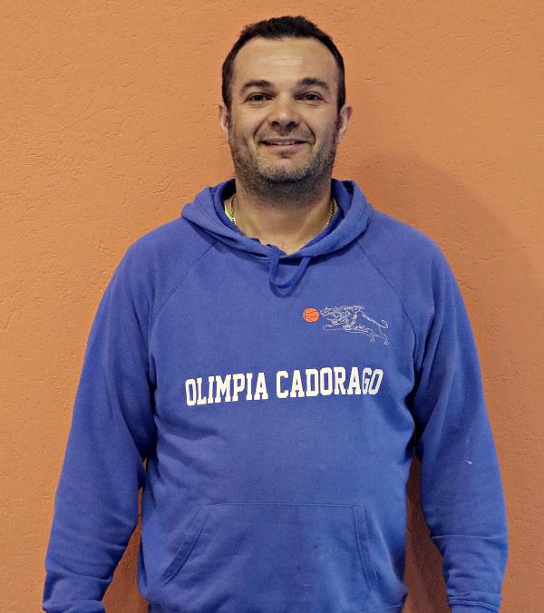 Cadorago coach Angelo Serafni