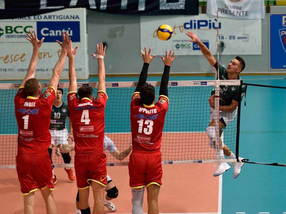 Pool Libertas sconfitta in casa da Conad Reggio Emilia FOTO