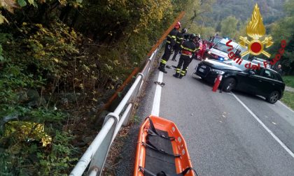 Padre e figlia investiti a Magreglio: morto il 68enne, lei è grave