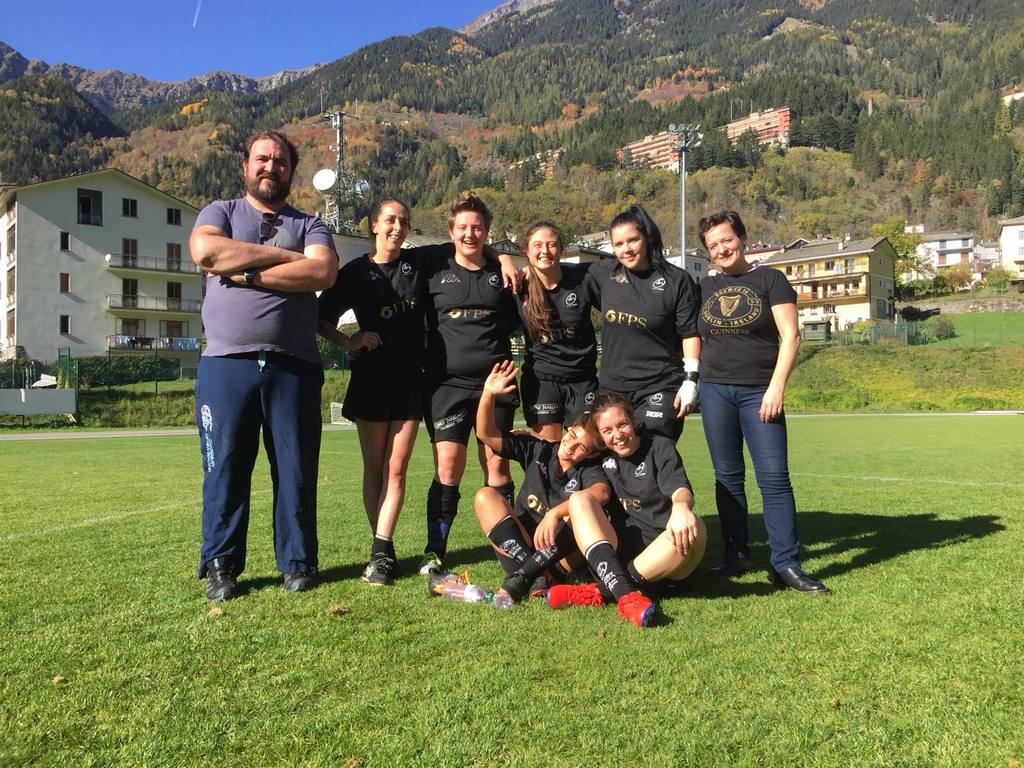 Rugby Como Spartane in campo a Sondalo