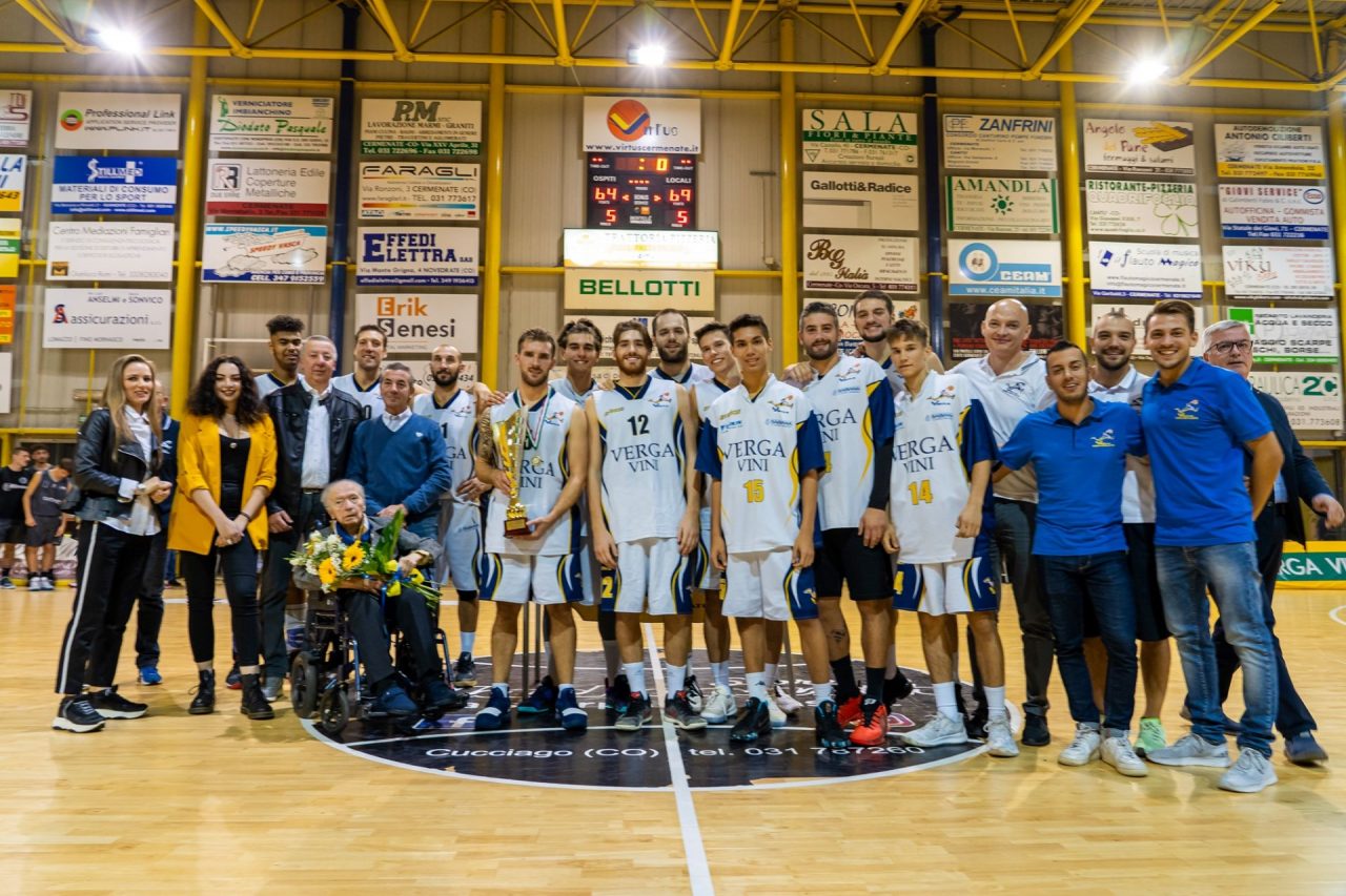 Basket C Gold oggi in campo Rovello Porro e Cermenate