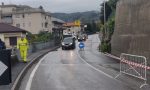 Crolla muro sulla Garibaldina a San Fermo FOTO